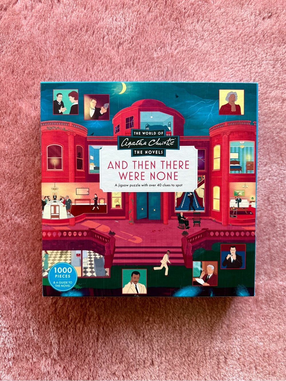 NWT The World of Agatha Christie: And Then There Were None 1000 piece puzzle
